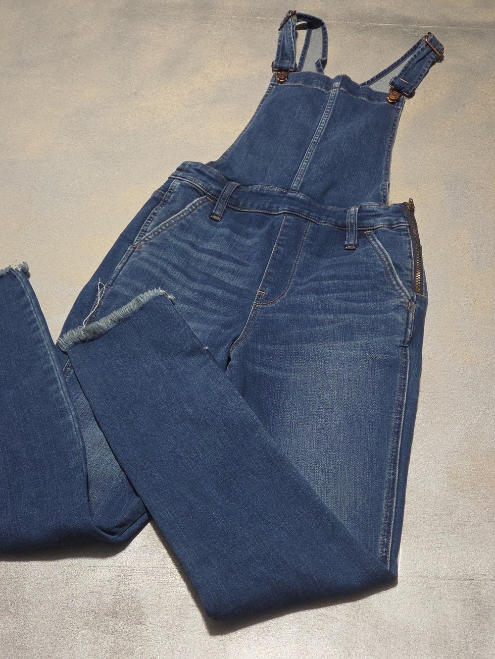 Madewell Dark Blue Denim Overalls